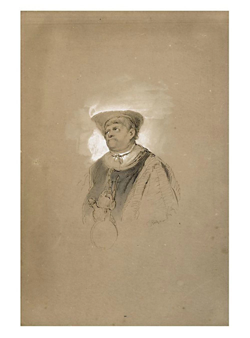 Peter Johann Nepomuk Geiger - Ritratto di uomo